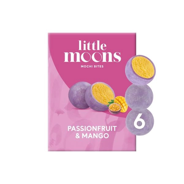 Little Moons Vegan Tropical Passionfruit & Mango Frozen Dessert Mochi 192g