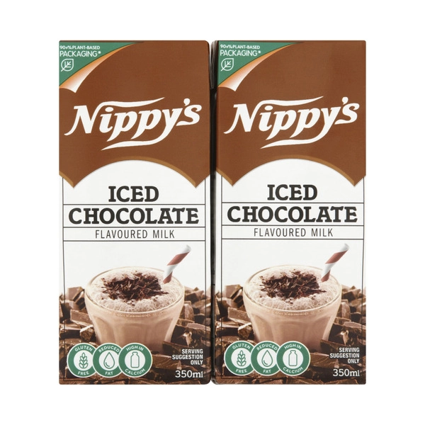 Nippy's Iced Chocolate Flavoured Milk 4x350mL 1.4L