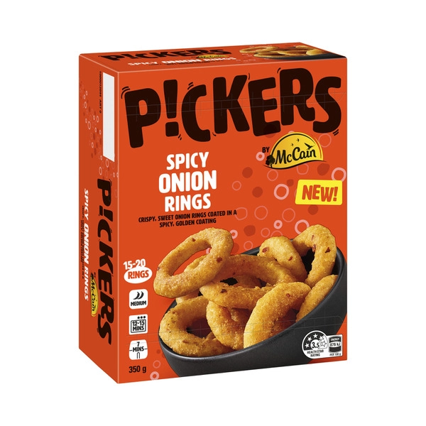 Pickers Spicy Onion Rings 350g