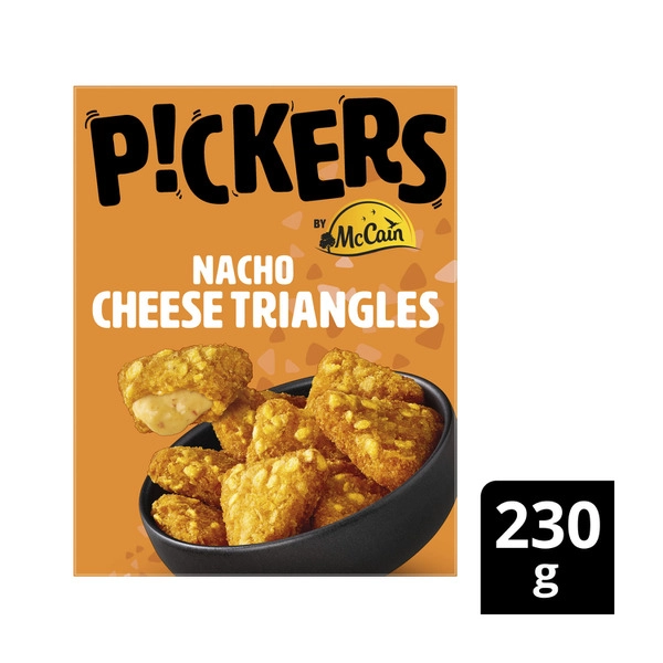 Pickers Nacho Cheese Triangles 230g