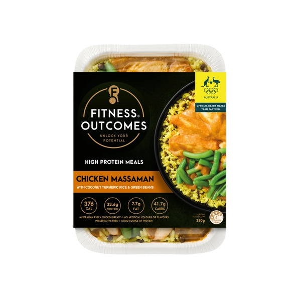 Fitness Outcomes Massaman Chicken 350g