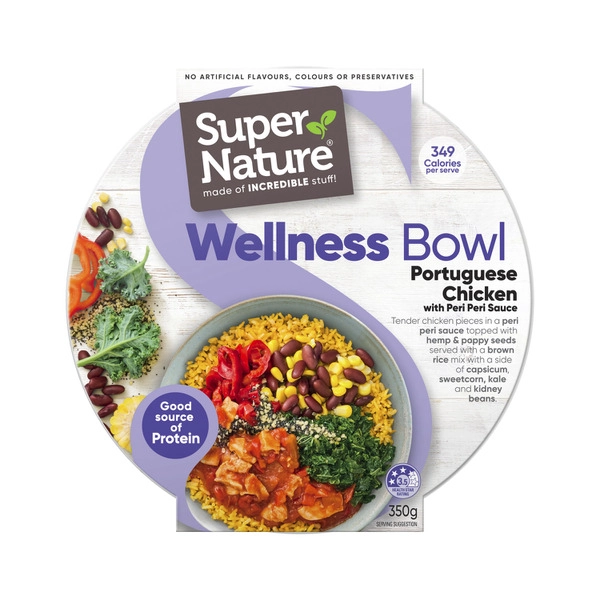 Super Nature Portugese Chicken Wellness Bowl 350g