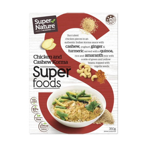 Supe Nature SUPER NATURE CHICKEN KORMA 350G 