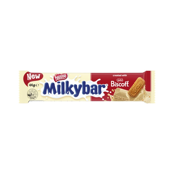 Nestle Milkybar Chocolate Biscoff Bar 44g