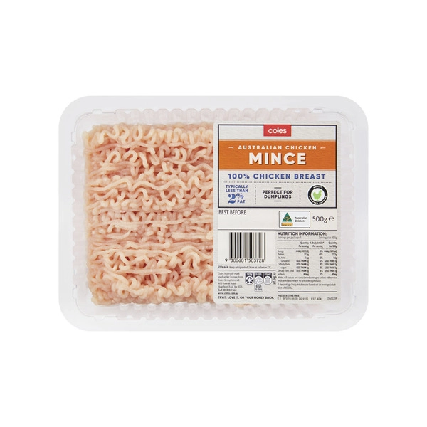 Coles RSPCA Approved Chicken Breast Mince 500g