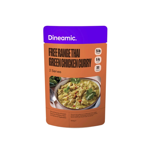 Dineamic Thai Green Curry Meal Base 500g