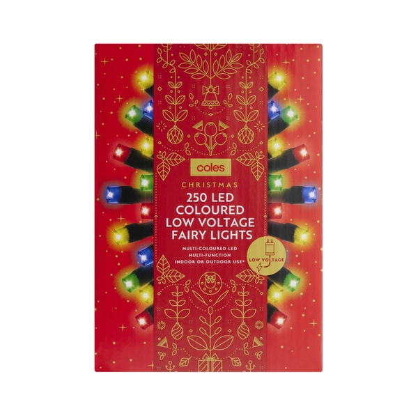 Christmas Low Voltage Led Fairy Lights 250 Pack 1 each