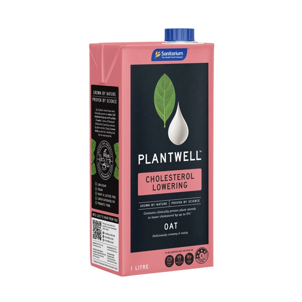 Plantwell Cholesterol Lowering Oat Milk UHT 1L