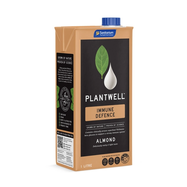 Plantwell Immune Defence Almond Milk UHT 1L