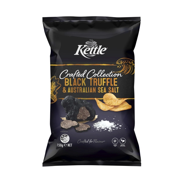 Kettle Crafted Collection KETTLE CRAFTED COLLECTION 150G:BLACK TRUFFLE &:.:150 GRAM 