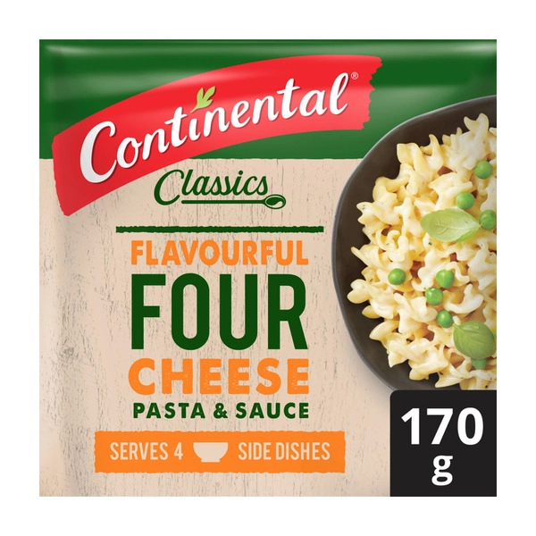 Continental Pasta & Sauce Family Four Cheeses 170g