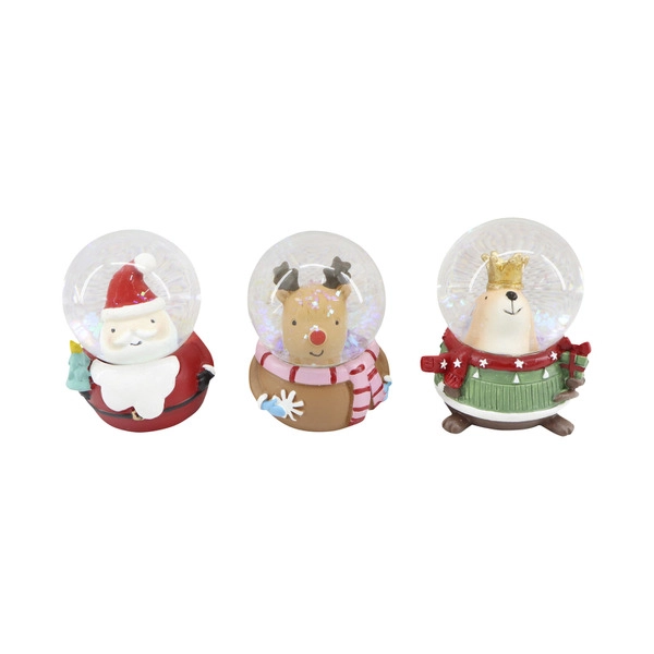 Christmas Glass Snow Globe 1 each