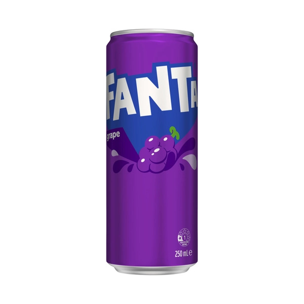 Fanta Grape Soft Drink 6x250mL 6 pack