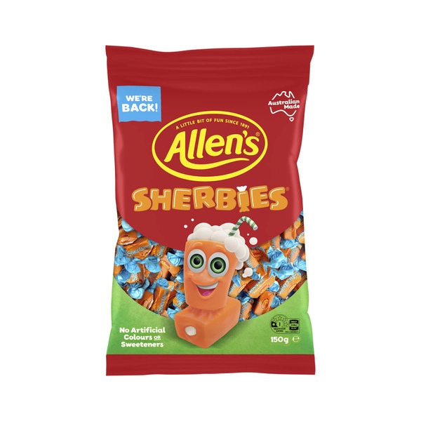 Allen's Fruit Sherbies 150g