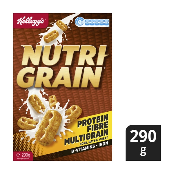 Kellogg's Nutri-Grain Protein Breakfast Cereal 290g