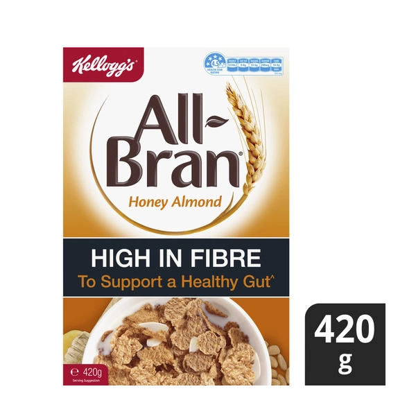 Kellogg's All-Bran Honey Almond 420g