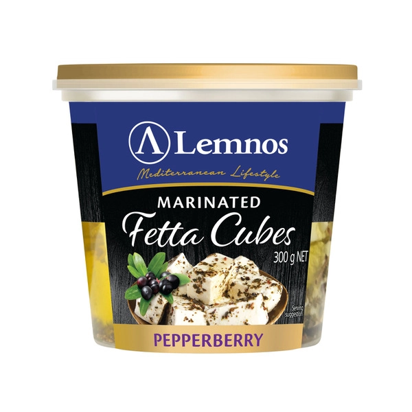 Lemnos Marinated Fetta Pepperberry 300g