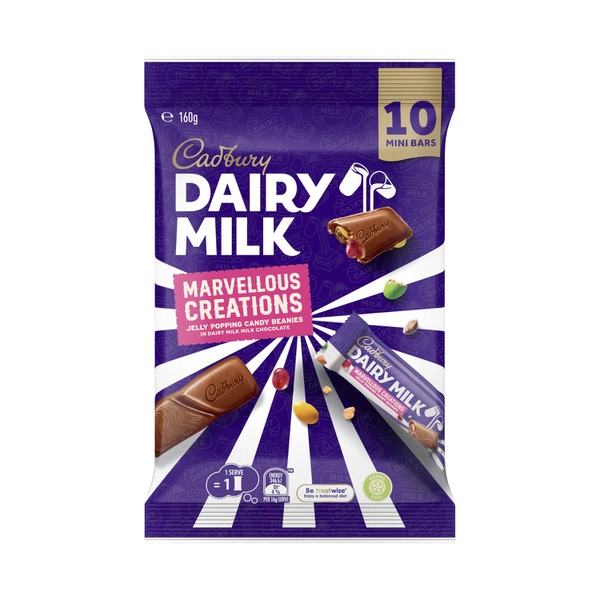 Cadbury Sharepack CADBURY DAIRY MILK MARVELLOUS CREATIONS SHAREPACK 160G 