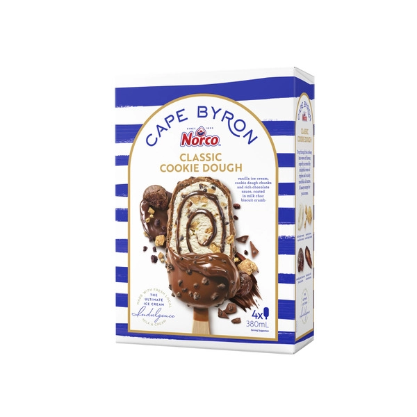 Cape Byron Cookie Dough 4 Pack 378mL