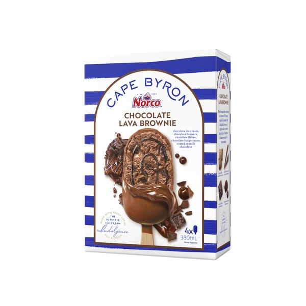 Cape Byron Choc Lava 4 Pack 378mL