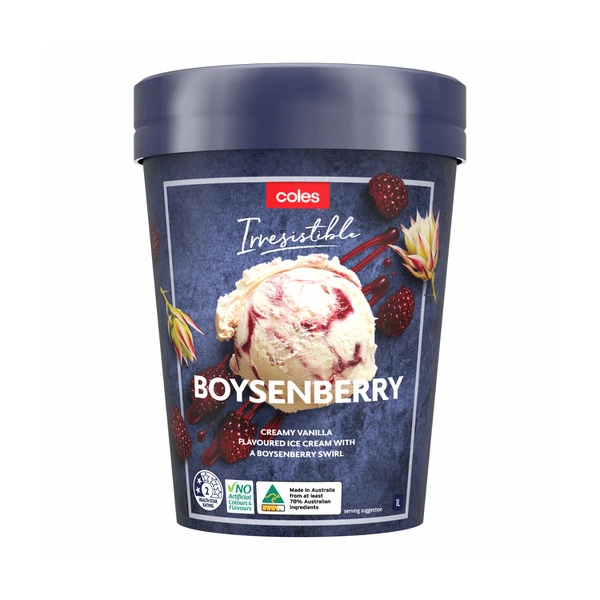 Coles Irresistible Boysenberry 1L