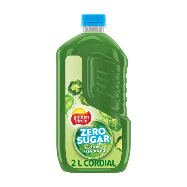 Golden Circle Cordial Zero Sugar Lime 2L