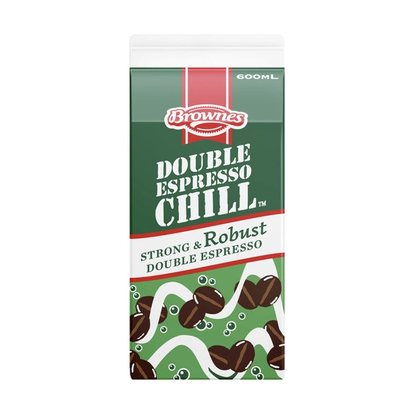 Brownes Chill Double Espresso Flavoured Milk Carton 600mL