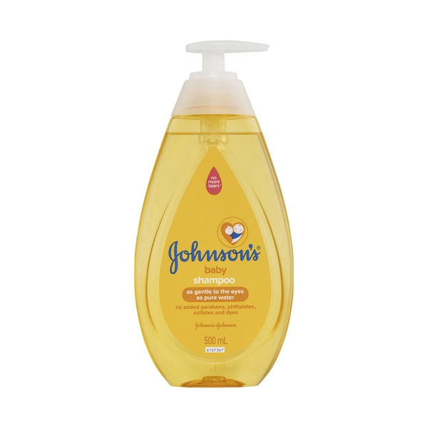 Johnson's Hypoallergenic Gentle Tear-Free Cleansing Baby Shampoo 500mL