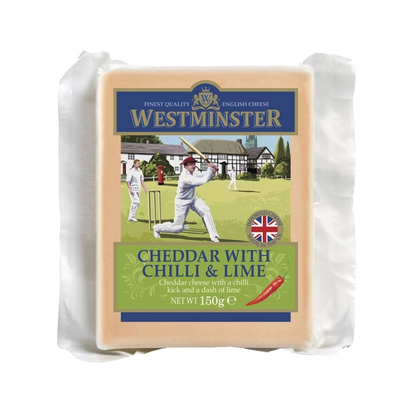 Westminster Cheese Chilli & Lime Cheddar 150g