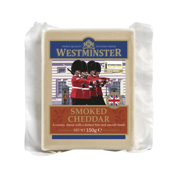 Westminster Cheese Smoked English Cheddar 150g