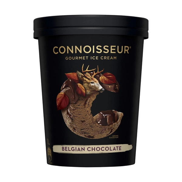 Connoisseur Belgian Chocolate Ice Cream 1L