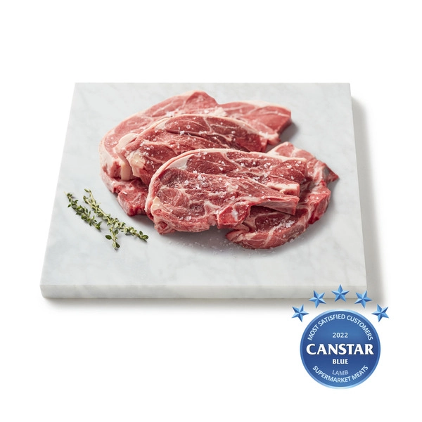 Coles Butcher Lamb Forequarter Chops approx. 500g