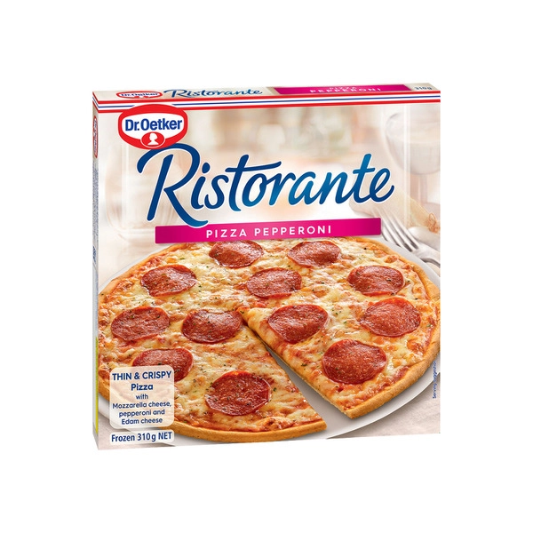 Dr. Oetker Frozen Ristorante Pepperoni Pizza 310g