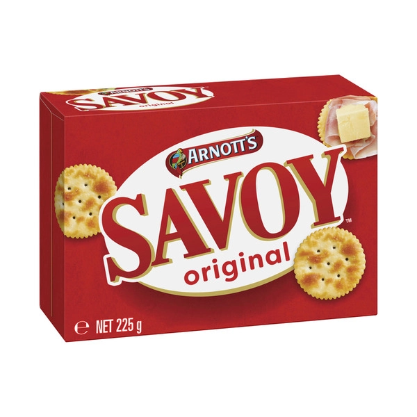 Arnott's Savoy Crackers Original 225g