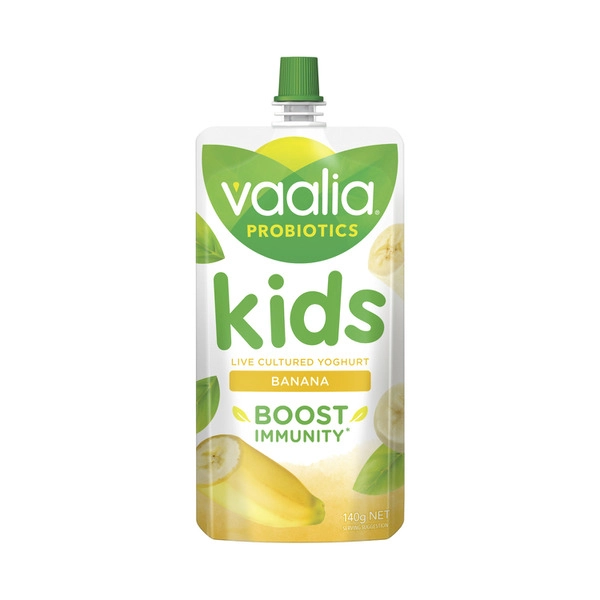 Vaalia Kids Pouch Dy VAALIA KIDS YOGHURT POUCH:BANANA:.:140 GRAM 