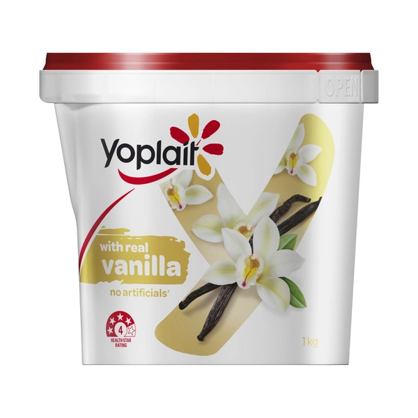 Yoplait Vanilla Yoghurt 1kg