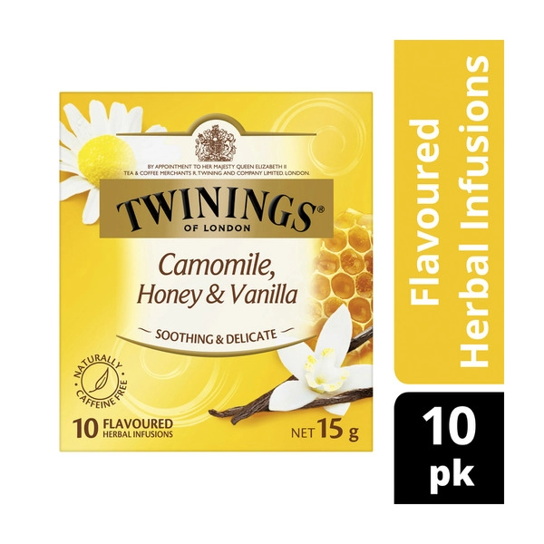 Twinings Camomile Honey And Vanilla Infusions Tea Bags 10 pack