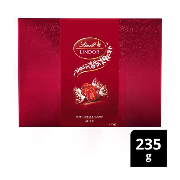 Lindt Lindor Milk Chocolate Balls Gift Box 235g