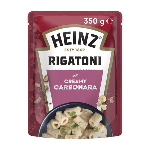 Heinz Rigatoni Pasta Meal With Creamy Carbonara 350GRAM