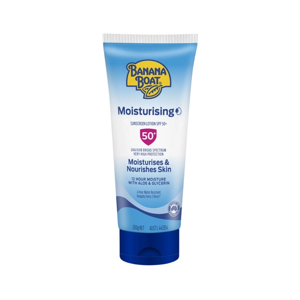 Banana Boat Moisturising Sunscreen Lotion Spf50+ 200g