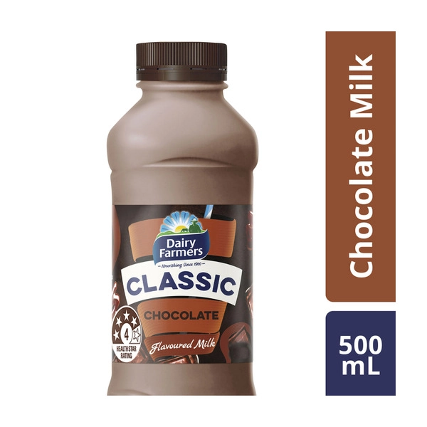 Dairy Farmers Classic Chocolate Flav Milk 500mL