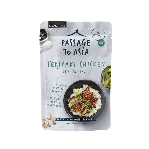 Passage Foods Passage To Asia Teriyaki Chicken Stir Fry Sauce 200g