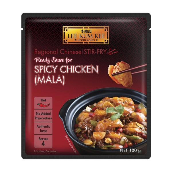 Lee Kum Kee Ready Sauce Mala Chicken 100g