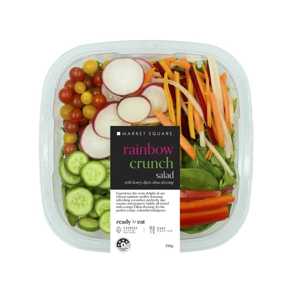 Market Square Rainbow Crunch Salad 350g