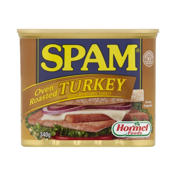 Spam Canned Turkey Oven Roasted 340g