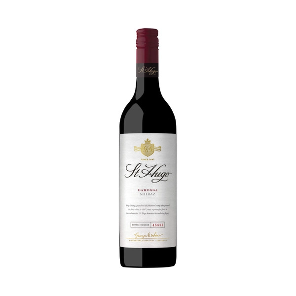 St Hugo Shiraz 750mL 1 Each