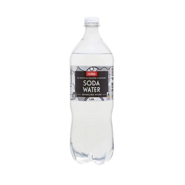 Coles Soda Water 1.25L