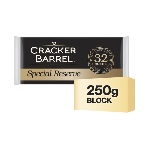 Cracker Barrel Special Reserve Cheese Block 250g