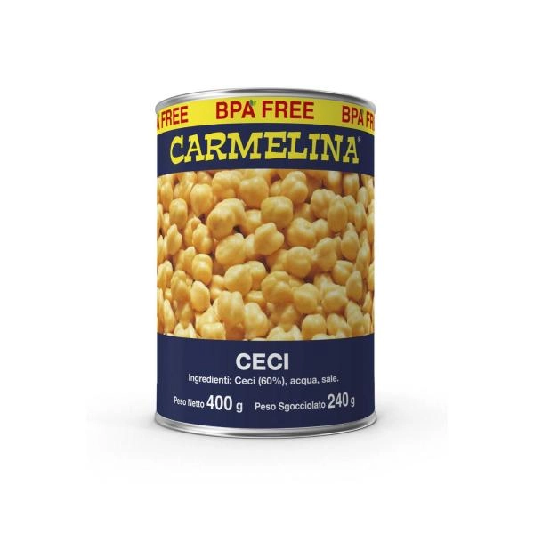 Carmelina Chick Peas 400 GRAM