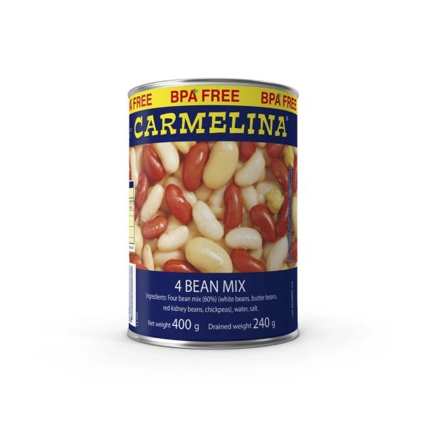 Carmelina 4 Bean Mix 400GRAM